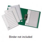 Concord Polypropylene A4 Grey Index