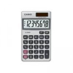 Casio Pocket Calculator 8-Digit SL-300V-S-GH