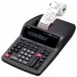 Casio 12 Digit Printing Calculator Black FR62TEC