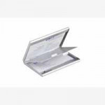 Durable Business Card Box Duo, Holds cards of size 90 x 55mm, Each