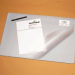 DURABLE DESK MATS WITH OVERLAY