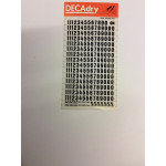 Decadry Transfers No62, 34pt, 8mm, 0.315inch, Black