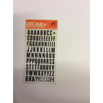 Decadry Transfers No70, 54pt, 15mm, 0.591inch, Black