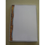 Decadry A4 Burwalnut Border Paper, 95gsm, Pack of 25