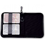 Montana Grain Leather Playing Cards Case - Twin