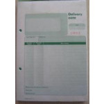 Business Set Pre Printed Delivery Note. 2 Part. Pack of 100