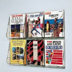 Deflecto Literature Wallrack A4 6 Pocket Clear
