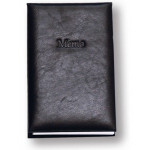 Antique Hide Leather Desk Memo Pad