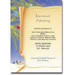 Decadry Illustration Gold and Silver Christmas Collection - Golden Parchment