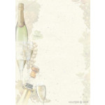 Decadry Preprinted A4 Vintage Paper, 90gsm