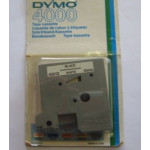 Tape Cassette for Dymo 4000 Labelmaker, Black on White