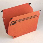 Acco Eastlight Lateral T Suspension File, 275mm, Orange, Pack of 50