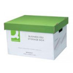 Q Connect Business Easy Set-up Storage Box, Pack of 10