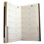 Esposti Telephone Address Book. Black. H160 x W90 x D15mm. Each (001)
