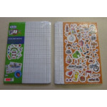 Elba Stick and Sketch Document Wallets with Stickers. Pack of 2.