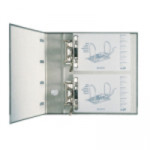 Leitz Double Lever Arch File, 80mm Spine, Black