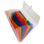 Europa 13 Pocket Exacompta Expanding File, 33 x 24cm, Each