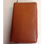 Filofax Finsbury Zipped Personal Organiser, Tan