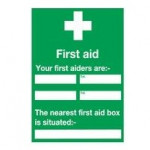 First Aid Signs