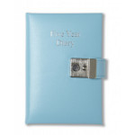 Tuscana Grain Leather Five Year Diary with Lock and Key
