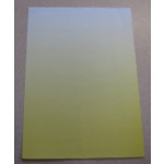 Decorative Paper, A4, Graduated Yellow, 100gsm, Pack of 10