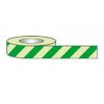 Safety Sign Green Chevron Photoluminous Tape. 40mm x 10m. Each.