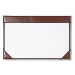 Montana Grain Leather Cuff And Corner Desk Blotters