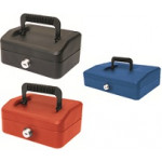 Helix Cash Box with Sloping Lid