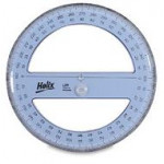 Helix Circular Protractor, 150mm Diameter
