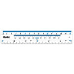 Helix Clear 15cm Ruler, J01, Each