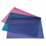 Rapesco Zippi Bag with Metal Zip A4+, pack of 25 0798
