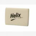 Helix White Pencil Eraser, Each, Y91040