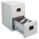 Sentry Firesafe 2 Drawer Filing Cabinet. Each