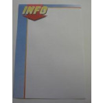 Decadry Preprinted A4 Paper, Info, 80gsm, Pack of 10