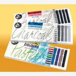 JAKAR COMPRESSED CHARCOAL SET.