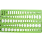 Jakar Even Ellipse Template, Each
