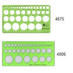 Jakar Metric Circle Templates