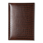 Crocodile Grain Leather Journal Book