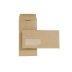 DL Manilla Window Pocket Envelopes 80gsm Self Seal, Pack of 1000