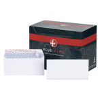 DL White Wallet Envelopes 110gsm Easy Open, Peel and Seal, Pack of 500