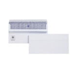 DL White Wallet Envelopes 110gsm Self Seal, Pack of 500