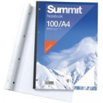 Summit Refill Pad. Ruled/Margin. 80 leaf. Pack of 5