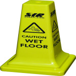 Hazard Warning Cone, Caution Slippery Surface, H500mm