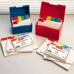 CONCORD MULTICOLOUR GUIDE CARDS