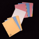 Concord Reinforced Dividers A4