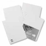 Concord Extra Wide White Subject Dividers