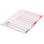 Concord Neon Mylar™ Fluorescent Dividers