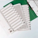 Concord Classic Indexes With Clear Tabs A4