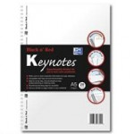 Black n' Red Keynotes, A5, Pack of 5