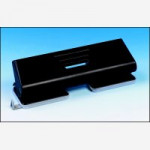 Q Connect 4 Hole Perforator, Black, Each